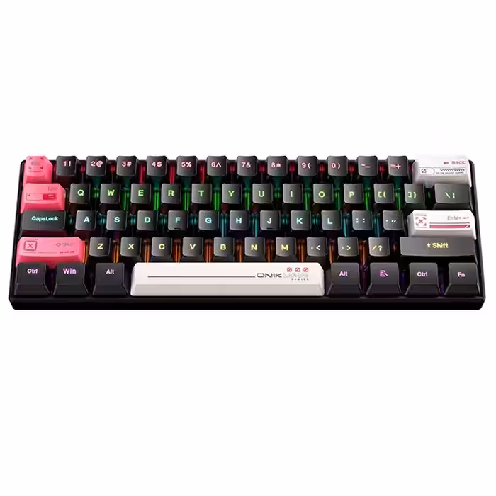 کیبورد گیمینگ اونیکوما مدل G55 RGB | ترکیب طراحی حرفه‌ای