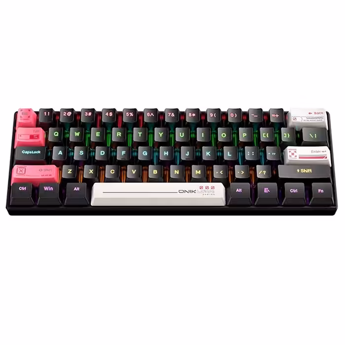 کیبورد گیمینگ اونیکوما مدل G55 RGB | ترکیب طراحی حرفه‌ای