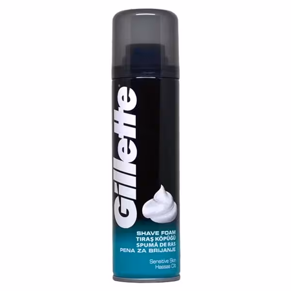 فوم اصلاح ژیلت مدل SENSITIVE حجم 200ml