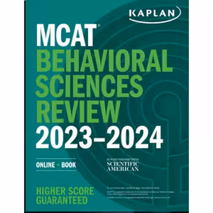 کتاب MCAT Behavioral Sciences Review 2023-2024