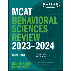 کتاب MCAT Behavioral Sciences Review 2023-2024