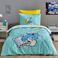 روتختی نوجوان فانتزی طرح Smurfs Sleepy