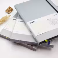 دفتر متوسط جلد سخت لامی LAMY A5 Hardcover notebook B1