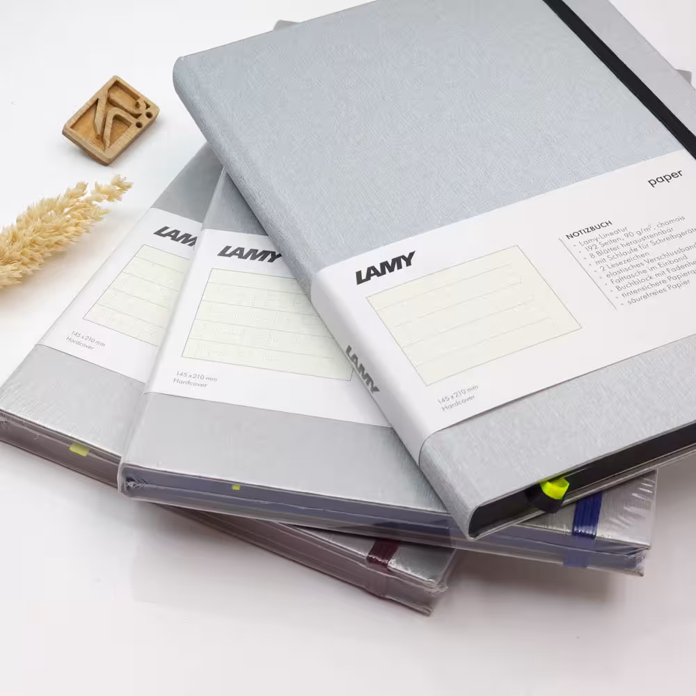 دفتر متوسط جلد سخت لامی LAMY A5 Hardcover notebook B1