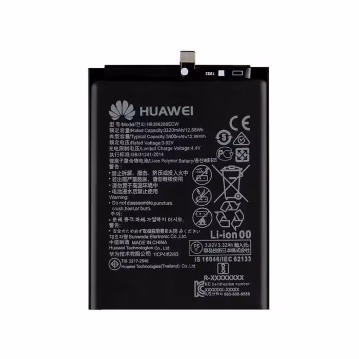 باتری اصلی گوشی هوآوی Honor 10i مدل HB396286ECW ظرفیت 3400mAh