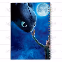 دفتر مشق کارتون چگونه اژدهای خود را تربیت کنیم