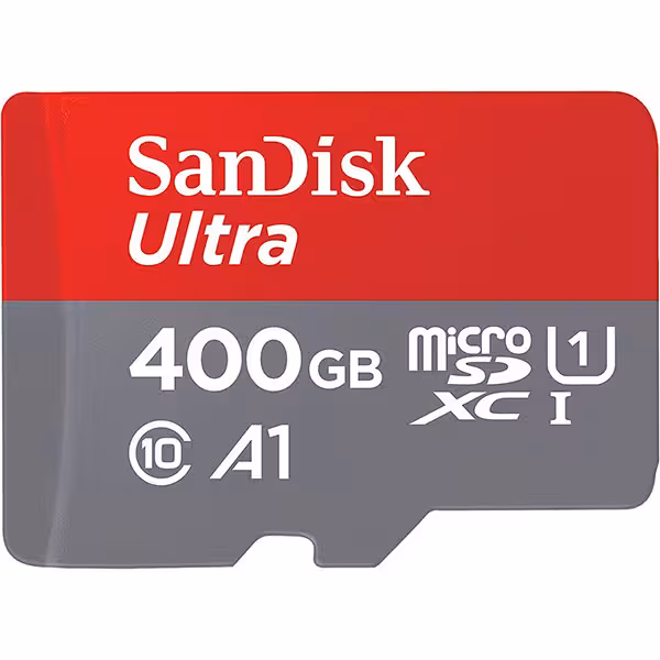 کارت حافظه microSDHC سن دیسک مدل Ultra A1 کلاس 10ظرفیت 400 گیگابایت - فروشگاه اینترنتی پروتاچ