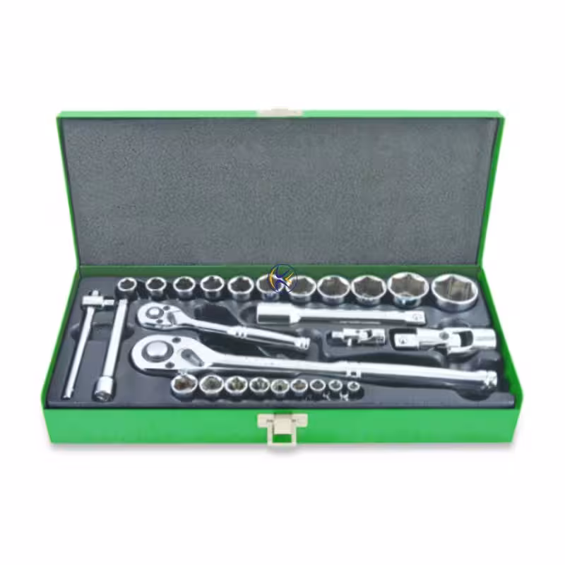 جعبه بکس 28 پارچه 1/2 و 1/4 مدل GCAD2802 تاپ تول TOPTUL