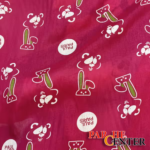 پارچه نخی طرح دار کد 58