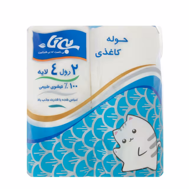 دستمال کاغذی حوله ای بی تا 2 عددی