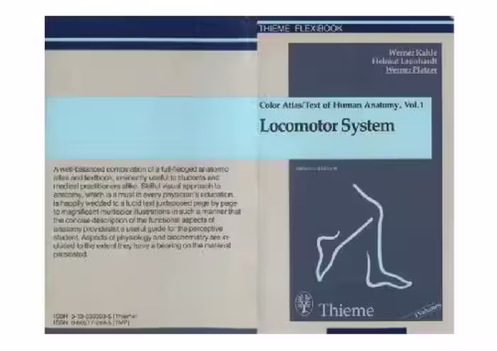 خرید و دانلود نسخه کامل کتاب Color Atlas and Textbook of Human Anatomy. Locomotor System