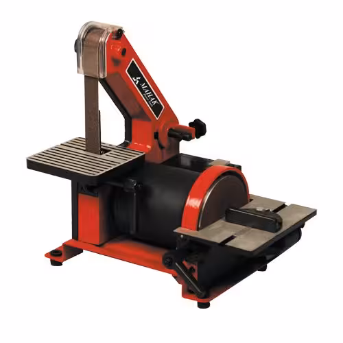 سنباده نوارى و دیسکى 127 میلیمتر 300 وات محک مدل BDS-100