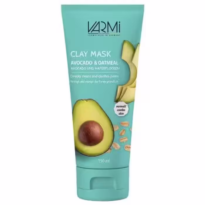 ماسک صورت وارمی مدل خاک رسی جو و آووکادو حجم 150 میلی لیتر