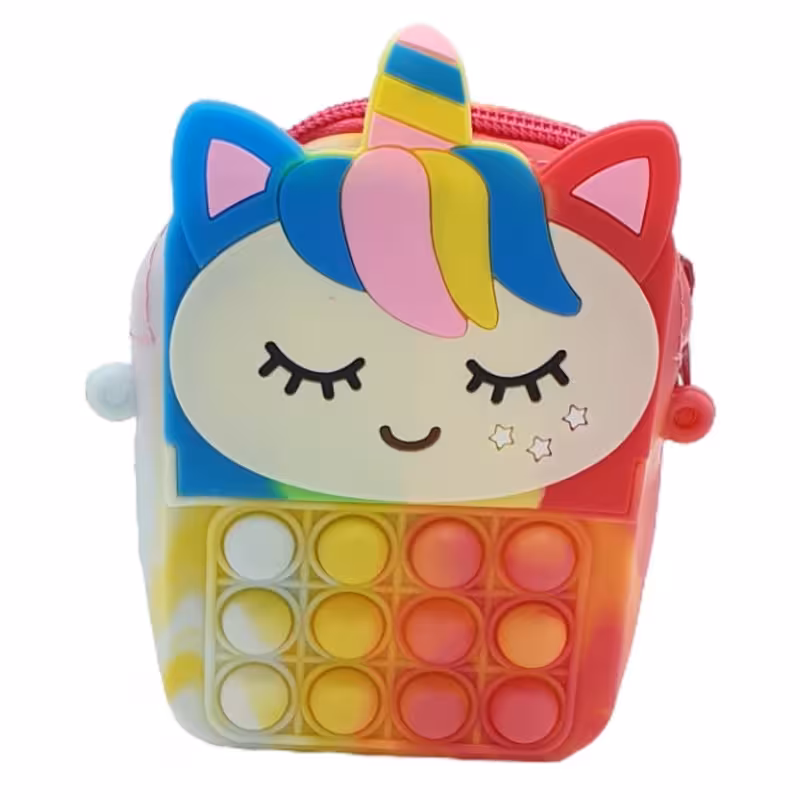 کیف رودوشی دخترانه مدل تک شاخ