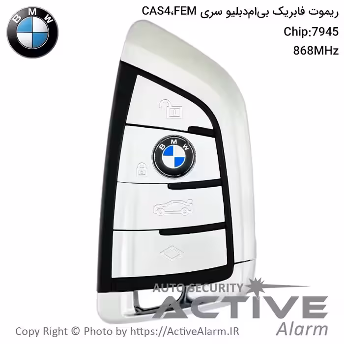 قیمت ریموت فابریک BMW سری F مدل FEM فرکانس 868