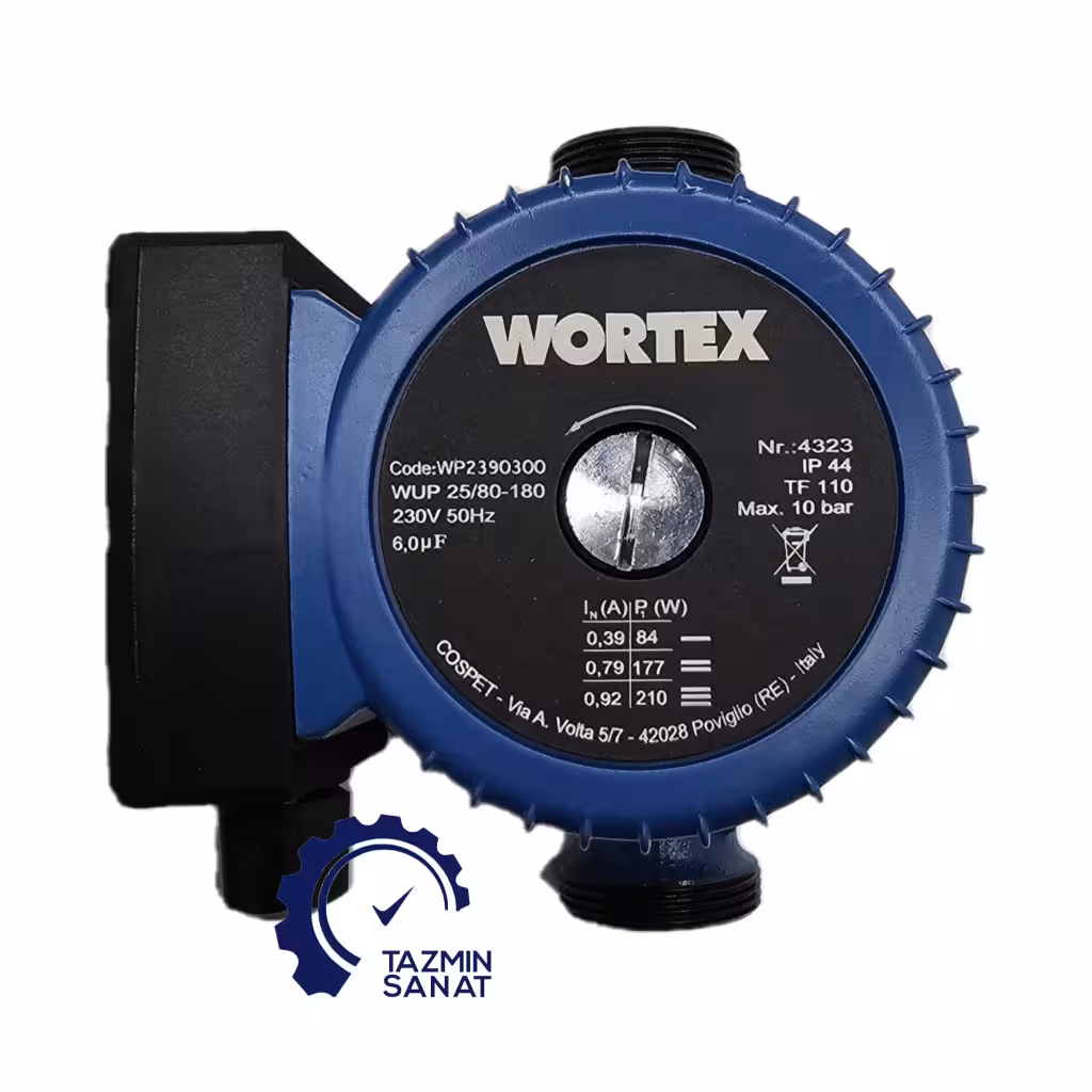 پمپ سیرکولاتور خطی ورتکس مدل WUP25/80-180