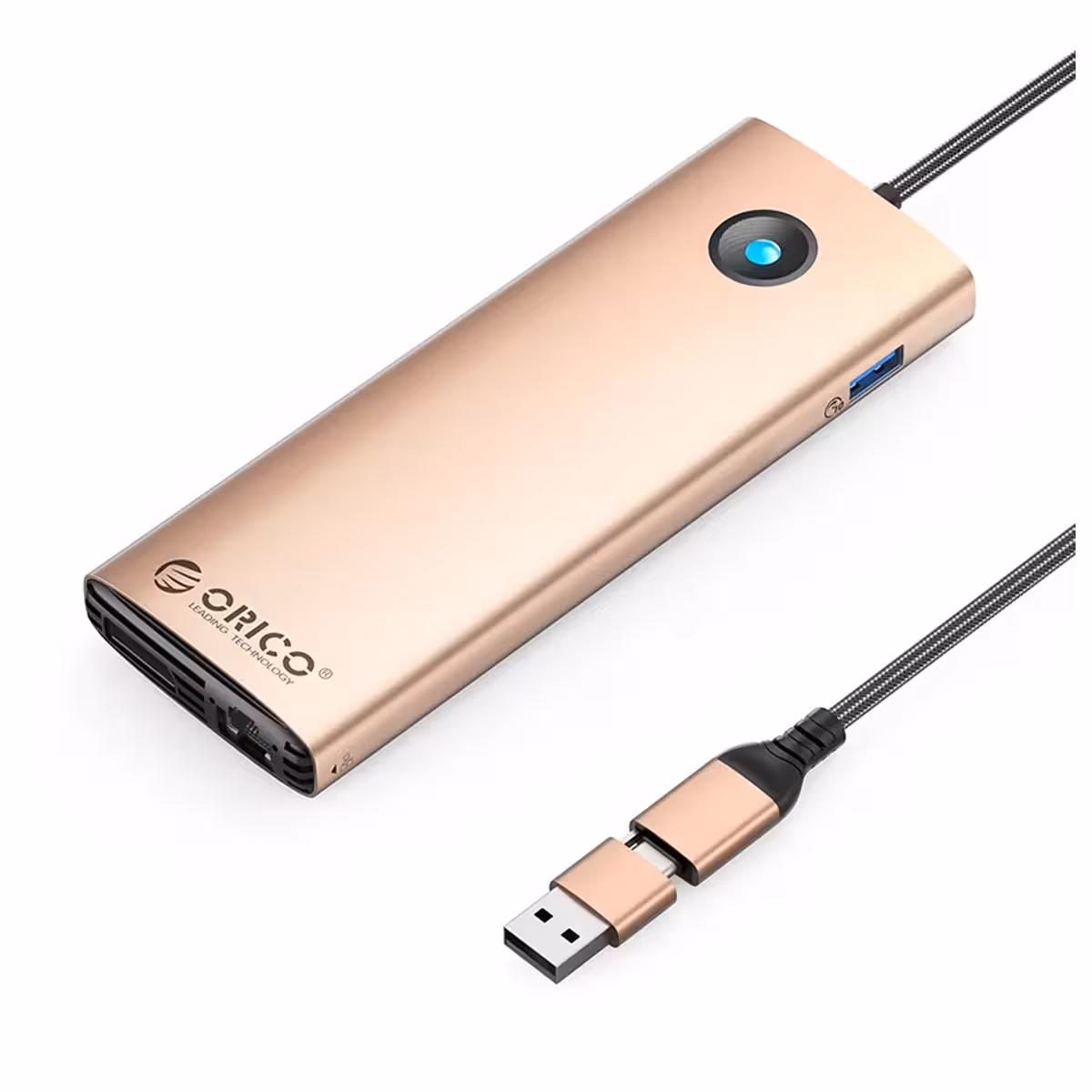 هاب USB تعداد 10 پورت برند اوریکو مدل DPL10