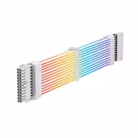 کابل اسلیو گیم مکس ARGB Extension 24-pin MB Sleeve WHITE