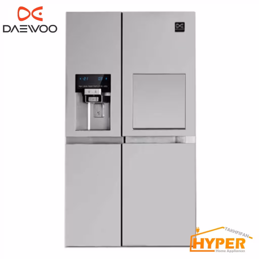 یخچال فریزر ساید بای ساید دوو D2S-0033SS استیل