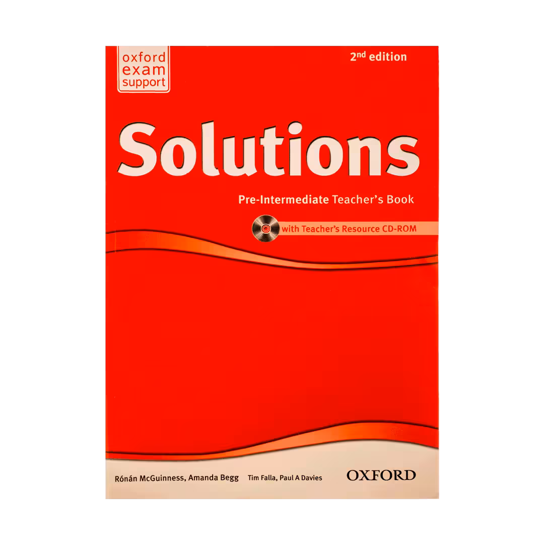 کتاب Solutions Pre-Intermediate Teachers Book 2nd