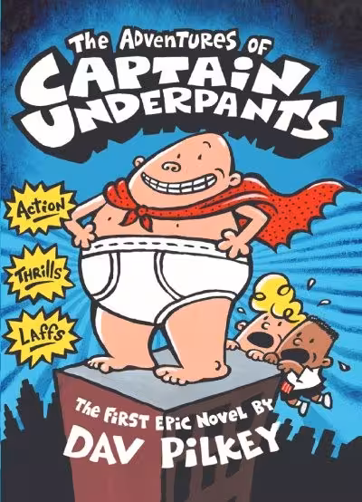 کتاب The Adventures of Captain Underpants ( 1 )