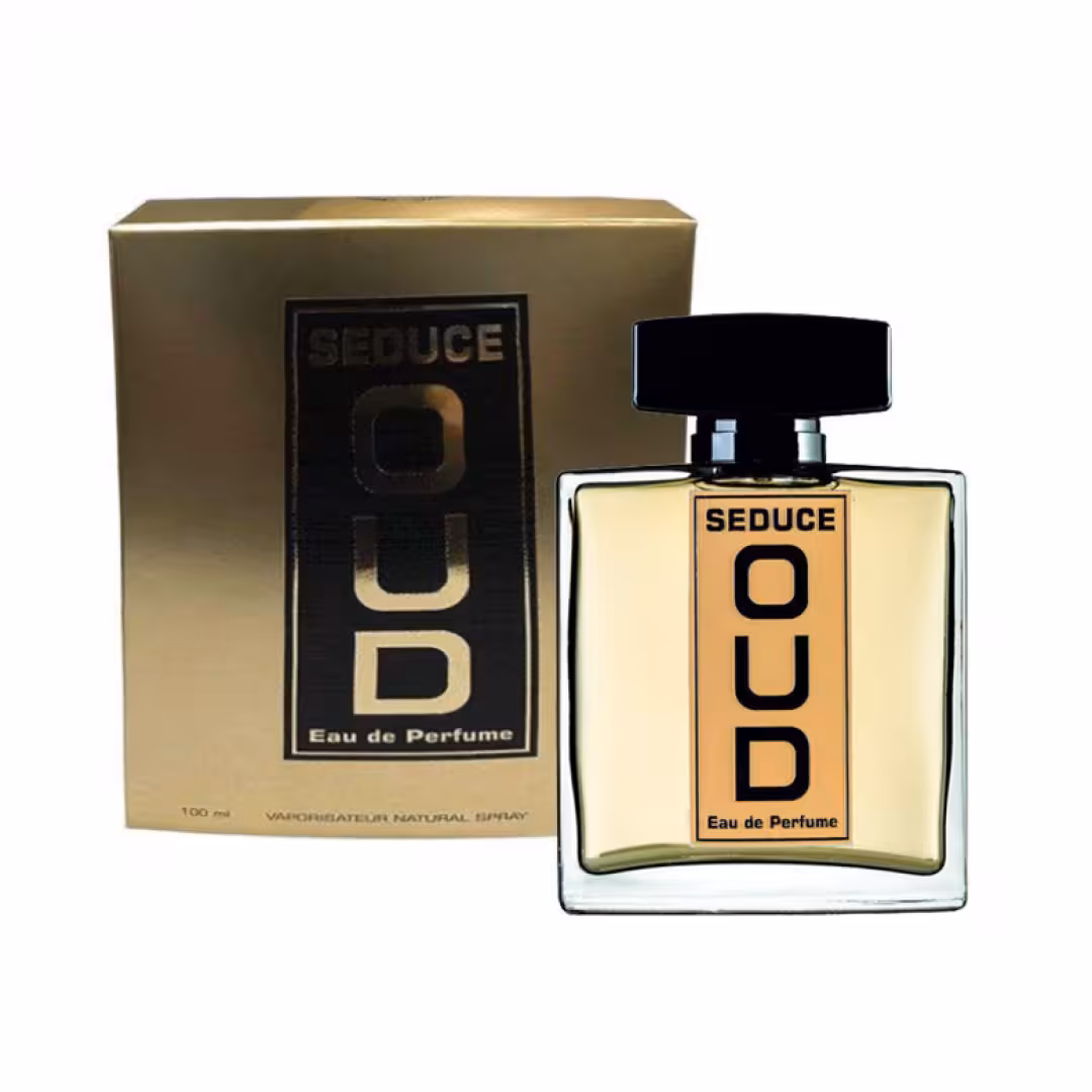 ادو پرفیوم مردانه سدیوس مدل عود گلد Oud Gold حجم 100 میلی لیتر | Seduce Oud Gold Eau De Parfum For Men 100 mL