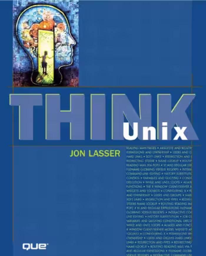 خرید و دانلود نسخه کامل کتاب Think Unix