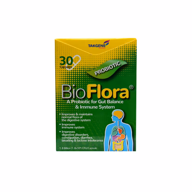 کپسول پروبیوتیک بایوفلورا تک ژن فارما (30 عددی)