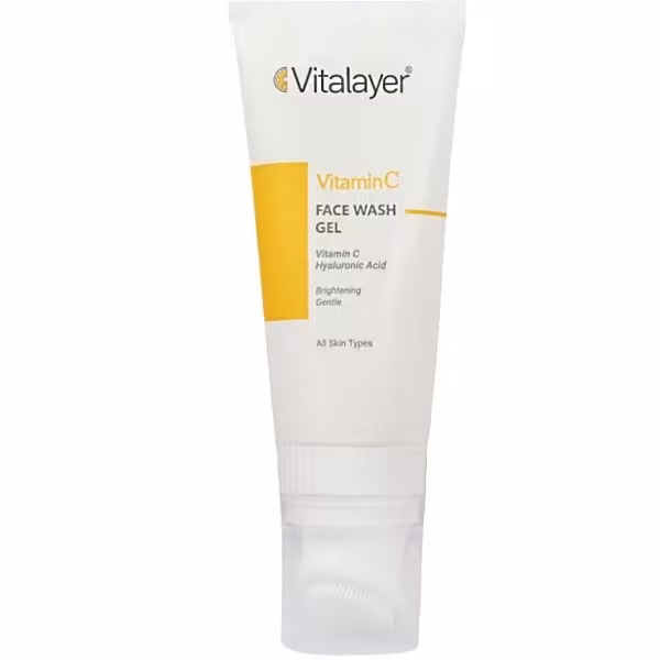 ژل شستشو صورت ویتالیر مدل VITAMIN C مناسب انواع پوست حجم 200 ML