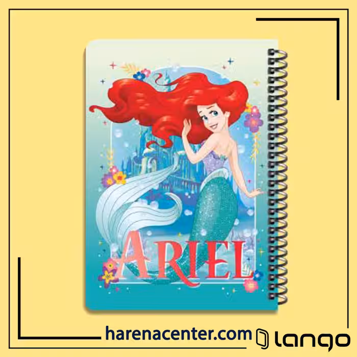 دفتر مدرسه طرح پری دریایی برند لانگو