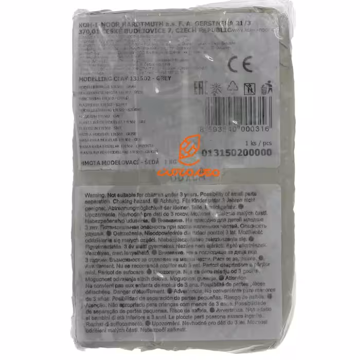 خمیر مجسمه سازی 1 کیلویی مدل چرب کد 502 کوه نور