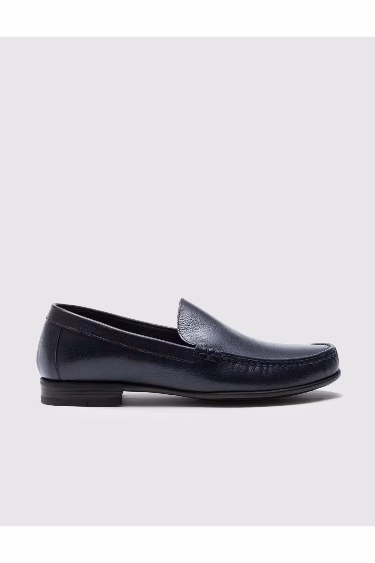 کفش های کژوال آبی مردانه Loafer Navy Lavy اورجینال Cabani