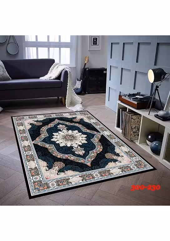 روفرشی کشدار مخمل شانل ترک(کشدوزی شده)-کد طرح 794