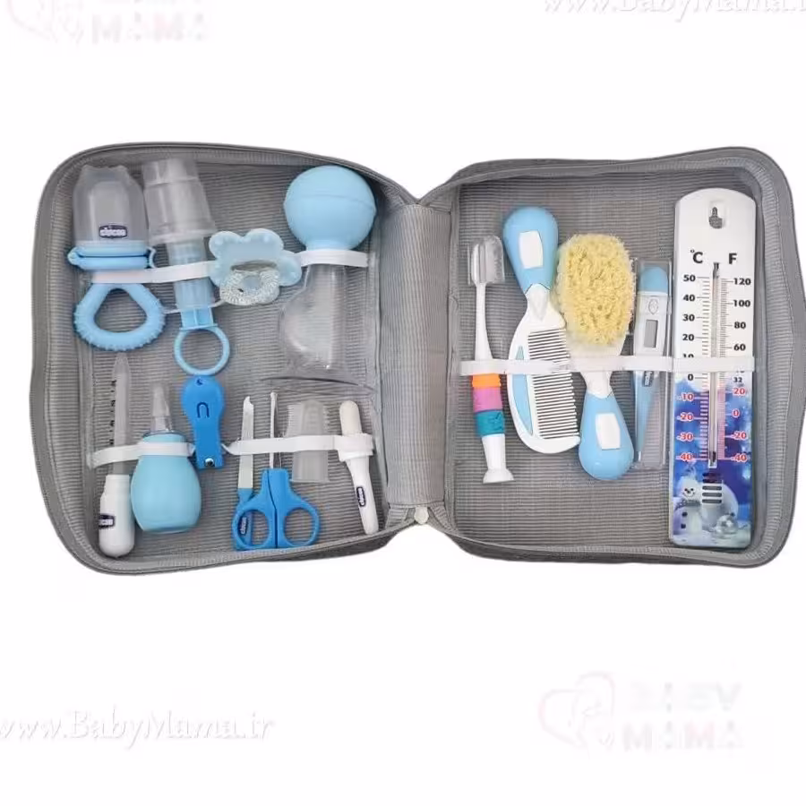 ست ناخن گیرومانیکوروبرس وشونه نوزادمارک چیکو