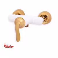 شیر توالت سمپو مدل لئوس سفید طلایی