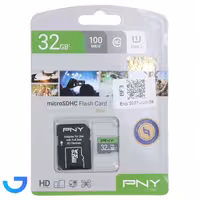 جزئیات ، قیمت و خرید کارت حافظه microSDHC پی ان وای مدل Elite کلاس 10 استاندارد UHS-I U1 سرعت 100MBs ظرفیت 32 گیگابایت | فروشگاه آریا