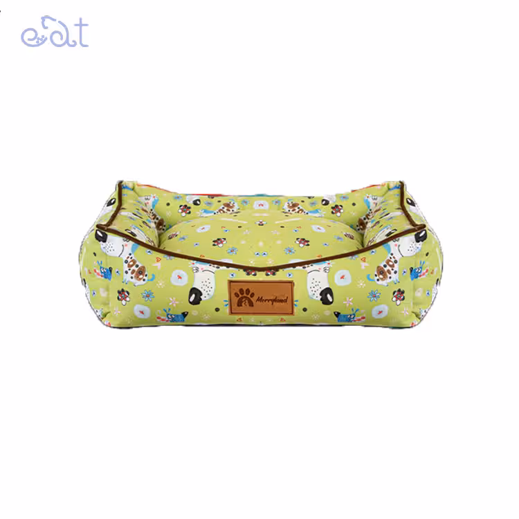 جای خواب سگ و گربه مریلند مدل MerryLand Elite (رنگ زرد سایز 1)