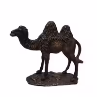 مجسمه شتر دو کوهان برنزی