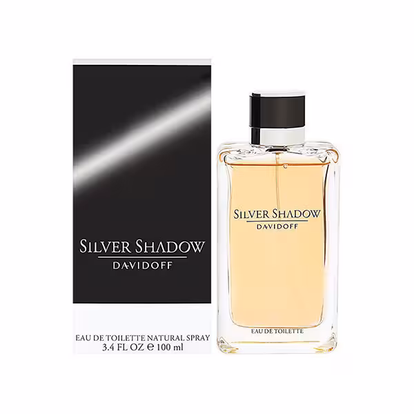 ادو تويلت مردانه Davidoff مدل Silver Shadow حجم 100 ميلي ليتر