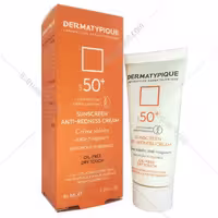 ضد آفتاب بی رنگ پوست قرمز و حساس SPF50 درماتیپیک