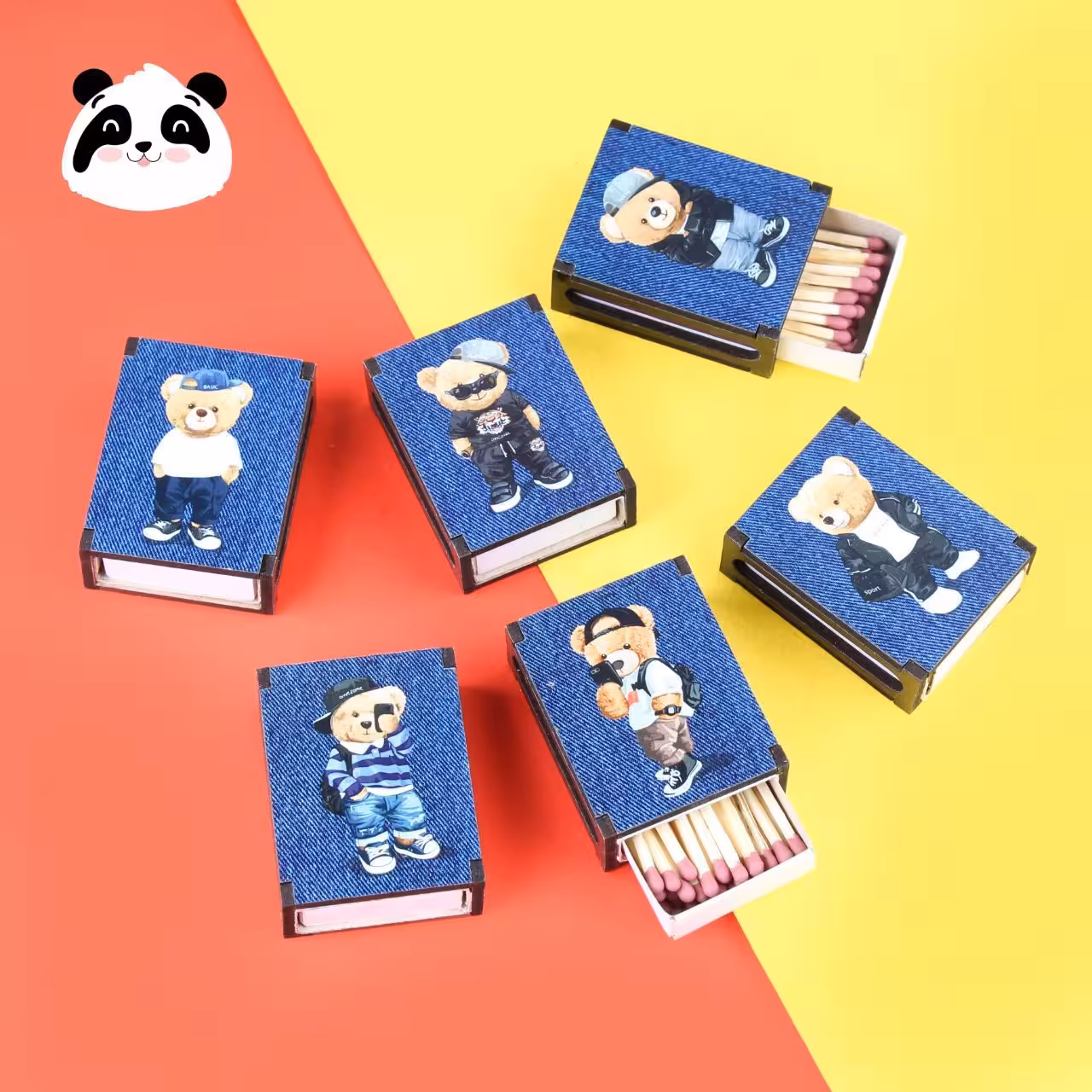 کبریت چوبی طرح تدی