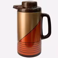 فلاسک پیکوک ژاپن مدل سرپیچی گنجایش 1 لیتر اصل در دو رنگ نارنجی و آبی(ارسال فوری برای تهران)