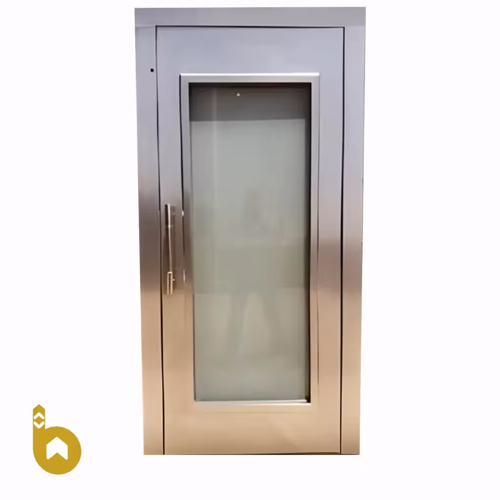 درب لولایی در طرح استیل