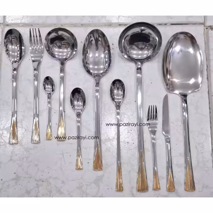 سرویس قاشق چنگال 24 نفره یونیک مدل 840g