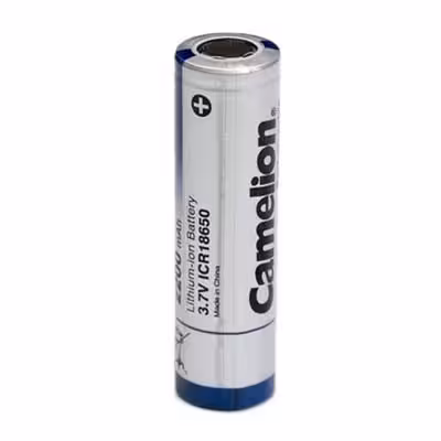 باتری لیتیوم شارژی کملیون Camelion ICR18650 2200mAh