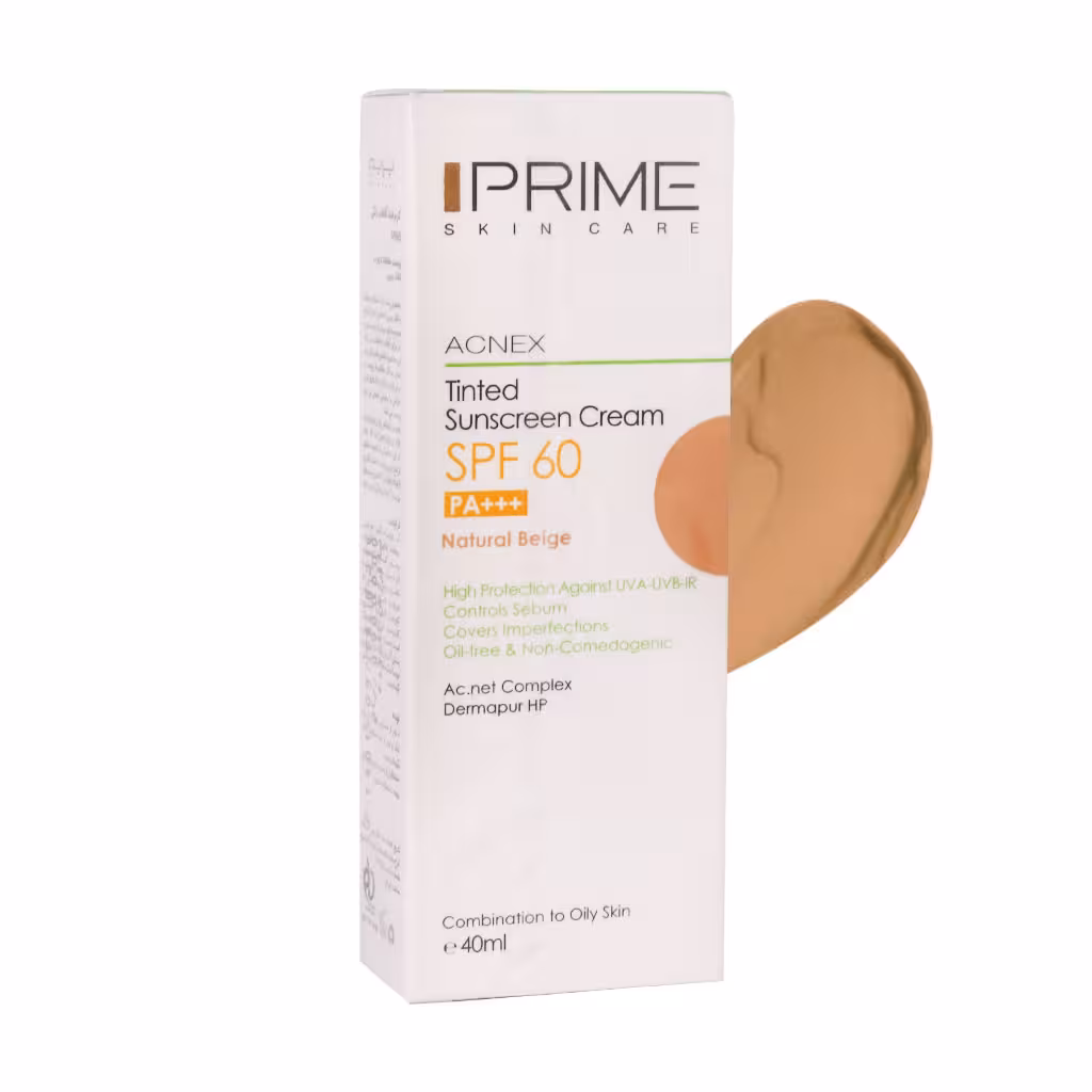 ضد آفتاب رنگی SPF60 پرایم