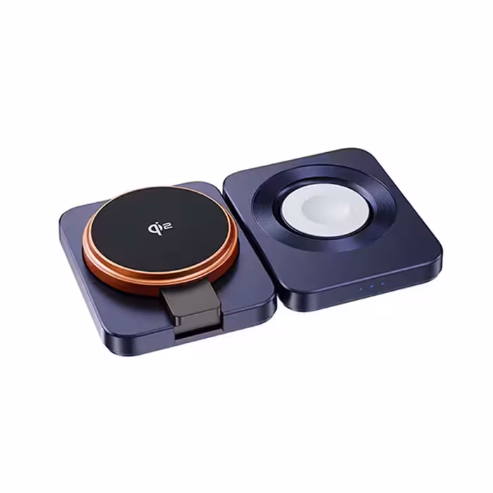 ارسال فوری و رایگان   شارژر بیسیم چویتک Choetech MagLeap Qi2 Official 3 in 1 15W