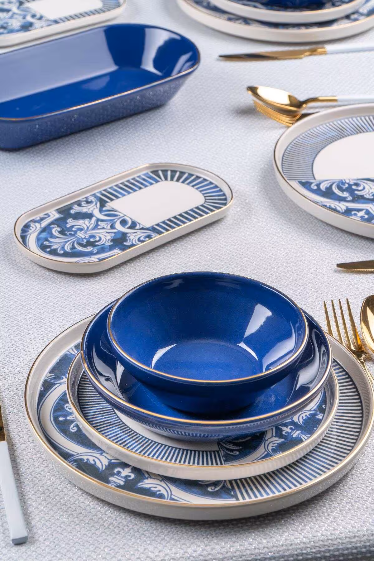 ست سرویس غذاخوری ترک 27 پارچه آجار acar 0327