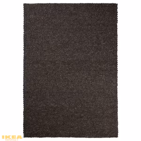 فرش دستبافت خاکستری مدل HJORTHEDE | برند ایکیا | ارسال 5 روز کاری