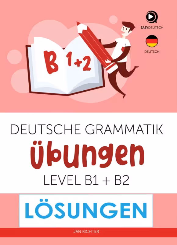 دویچ گراماتیک اوبونگن لوزونگن B1-B2 | کتاب آلمانی Deutsche Grammatik ubungen B1-B2 Losungen